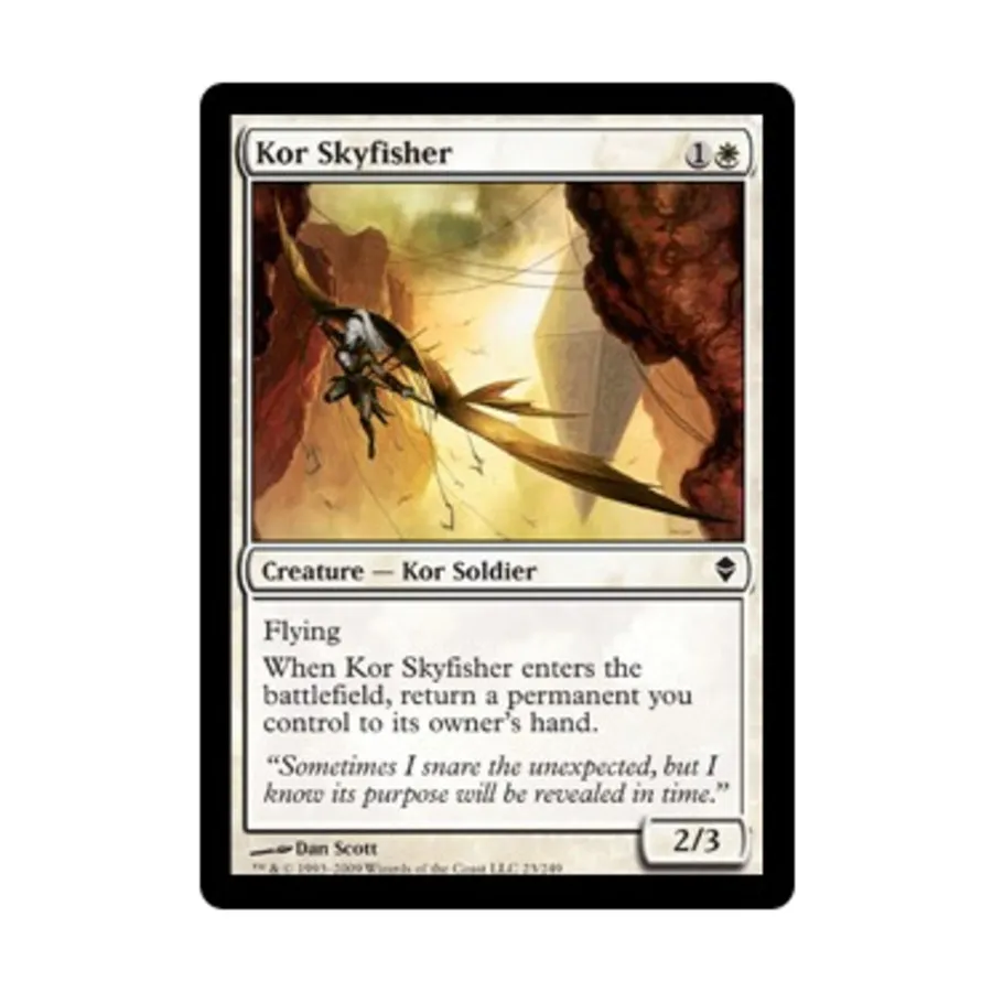 CCG Кор Скайфишер (К), MTG - Zendikar
CCG Кор Скайфишер (К), MTG - Zendikar