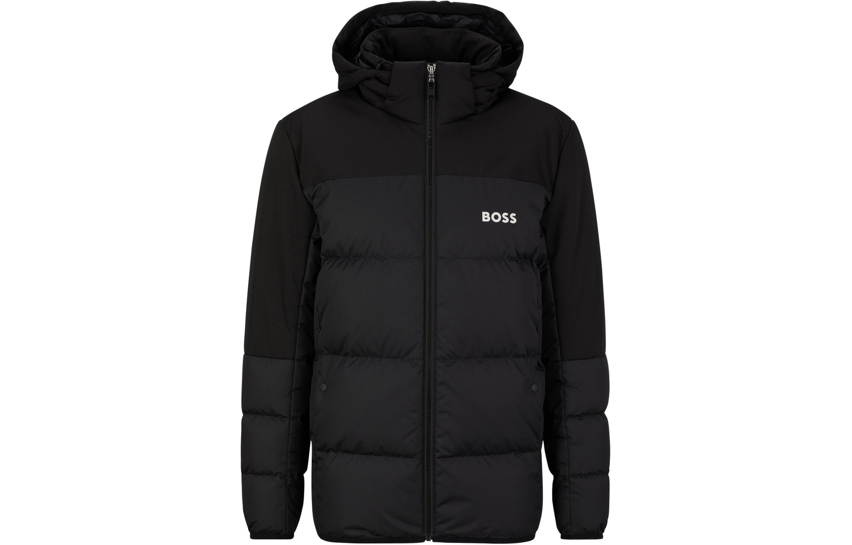 Пуховик мужской черный HUGO BOSS
Пуховик мужской черный HUGO BOSS