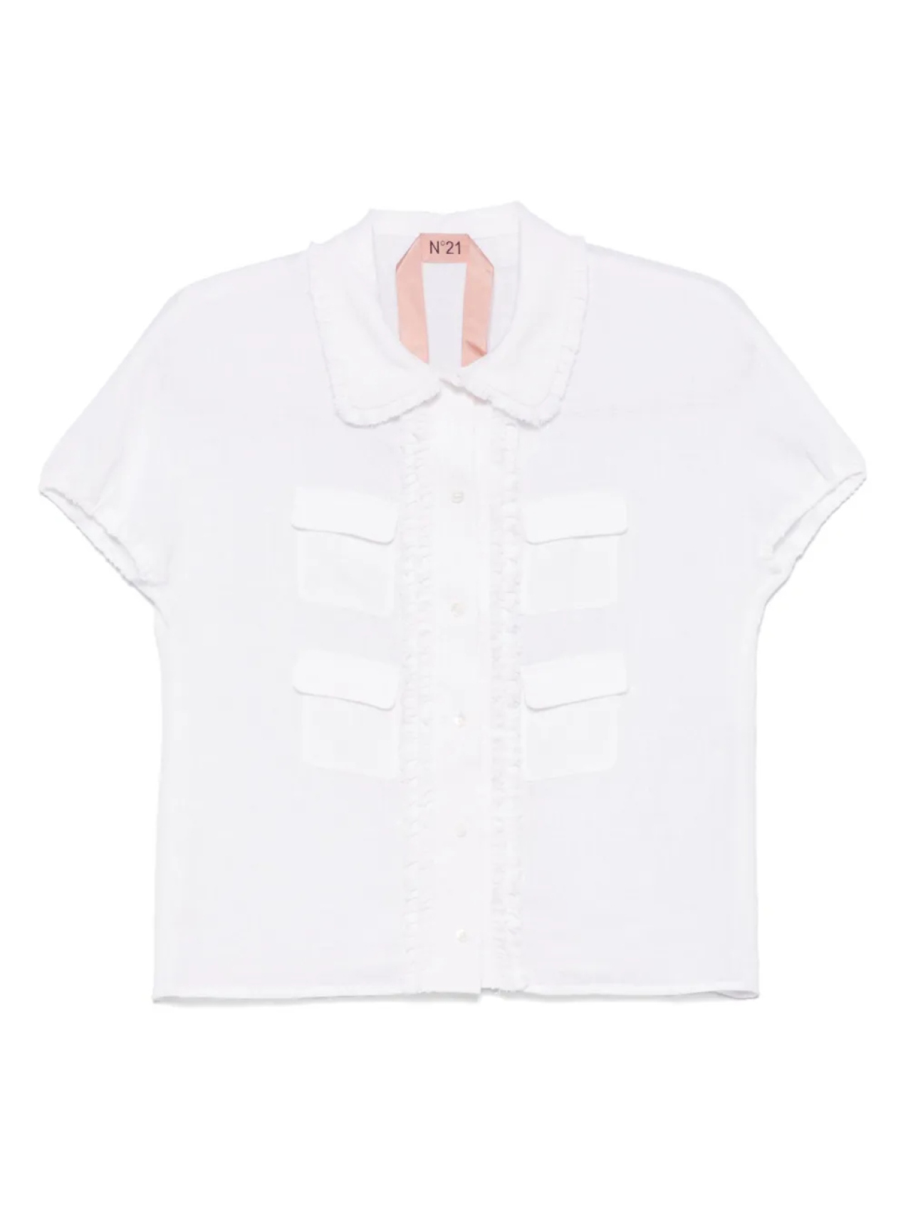 Nº21 рубашка с карманами, белый
Nº21 рубашка с карманами, белый