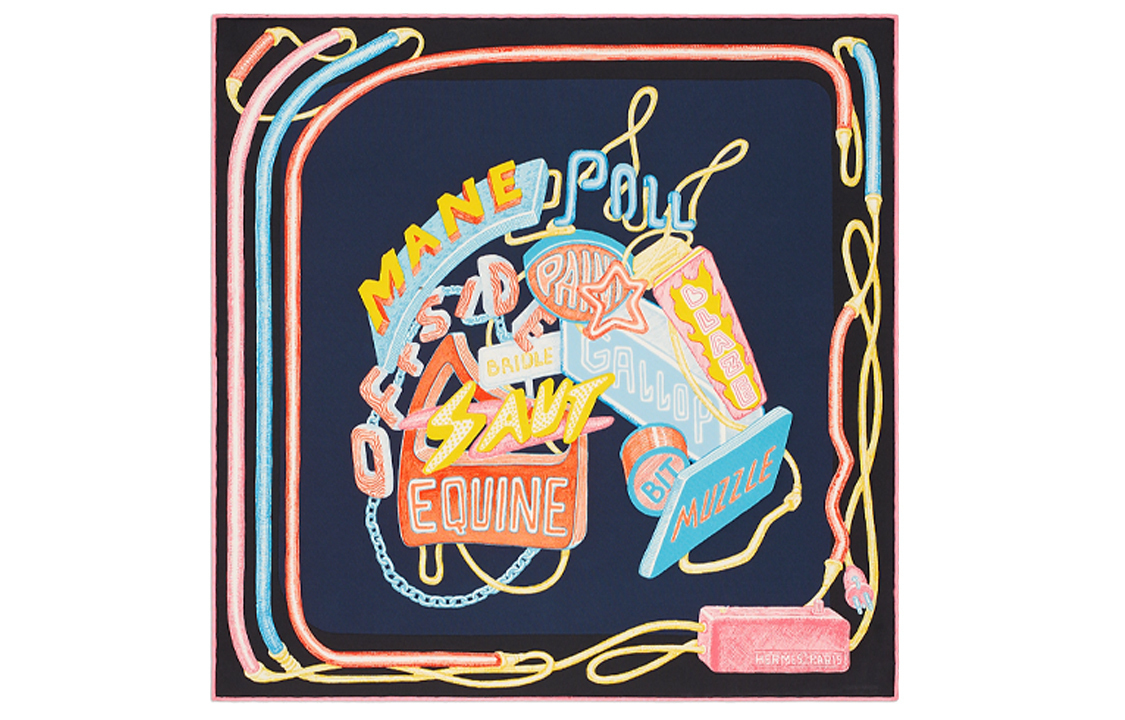 Шелковый платок Chevaloscope для женщин темно-фиолетовый HERMES
Шелковый платок Chevaloscope для женщин темно-фиолетовый HERMES