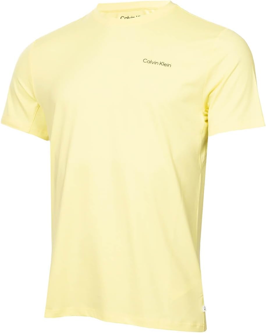 Мужская футболка Calvin Klein Newport с влагоотводящей и дышащей легкой текстурой, Lemon
Мужская футболка Calvin Klein Newport с влагоотводящей и дышащей легкой текстурой, Lemon