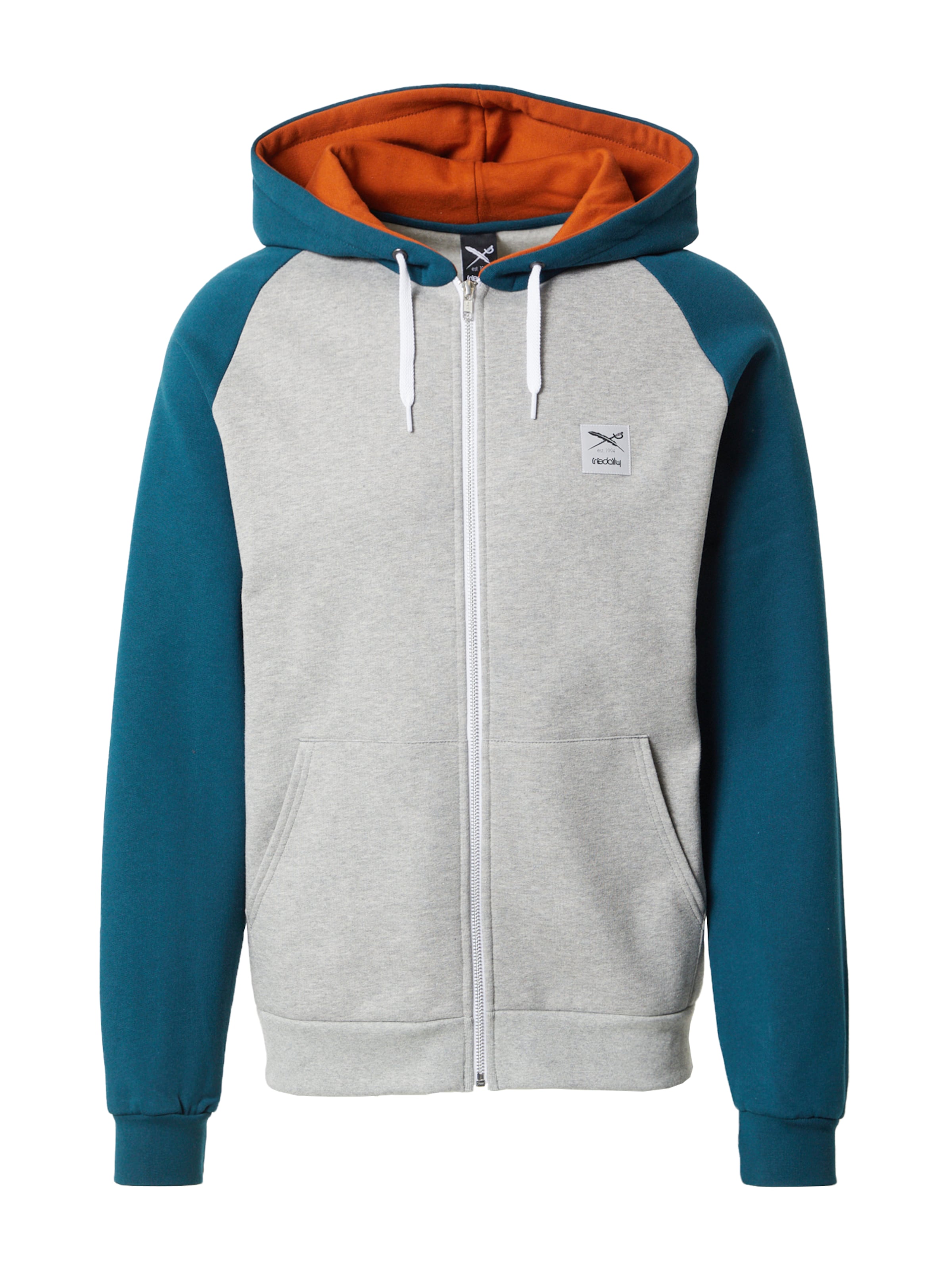 Iriedaily Толстовка с молнией 'De College 2' в светло-сером цвете
Iriedaily Толстовка с молнией 'De College 2' в светло-сером цвете