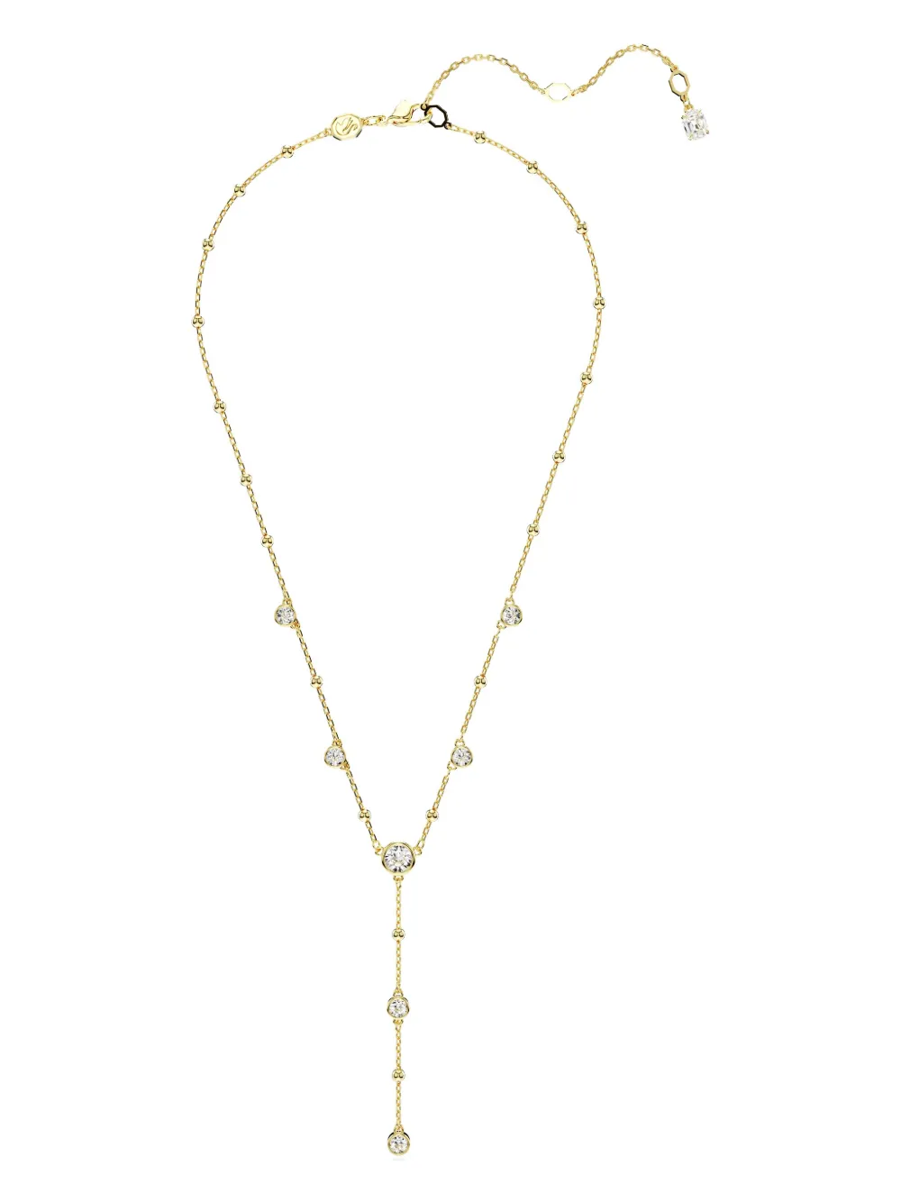 Колье с кристаллами Swarovski, золотистый
Колье с кристаллами Swarovski, золотистый