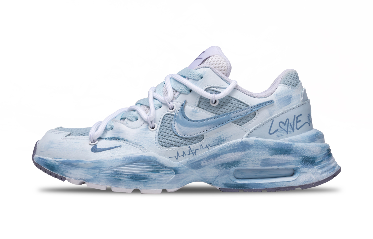 Nike Женские кроссовки Air Max Fusion Low Top для повседневного использования в городе, синие
Nike Женские кроссовки Air Max Fusion Low Top для повседневного использования в городе, синие