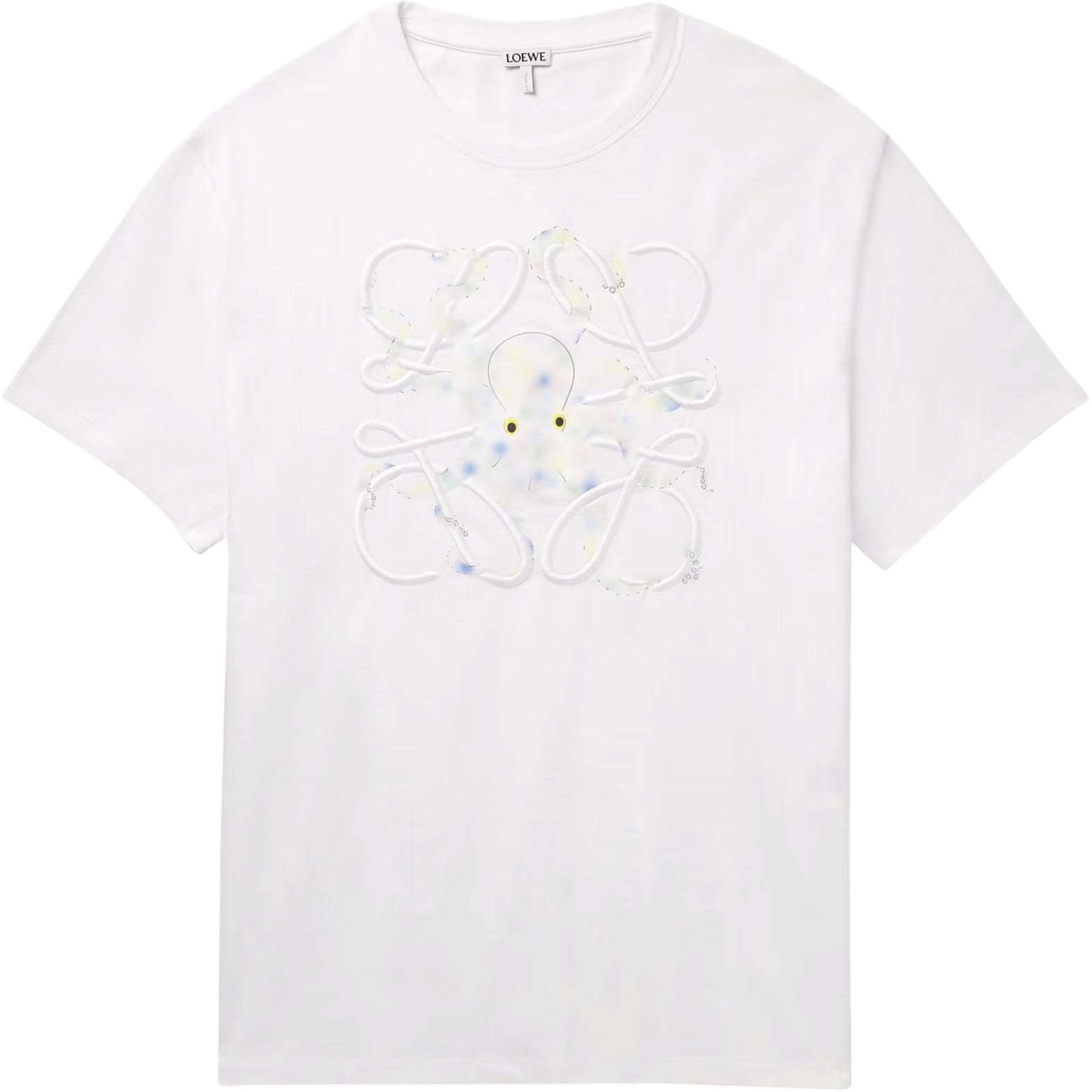 Футболка-худи Octopus Anagram LOEWE, белый
Футболка-худи Octopus Anagram LOEWE, белый