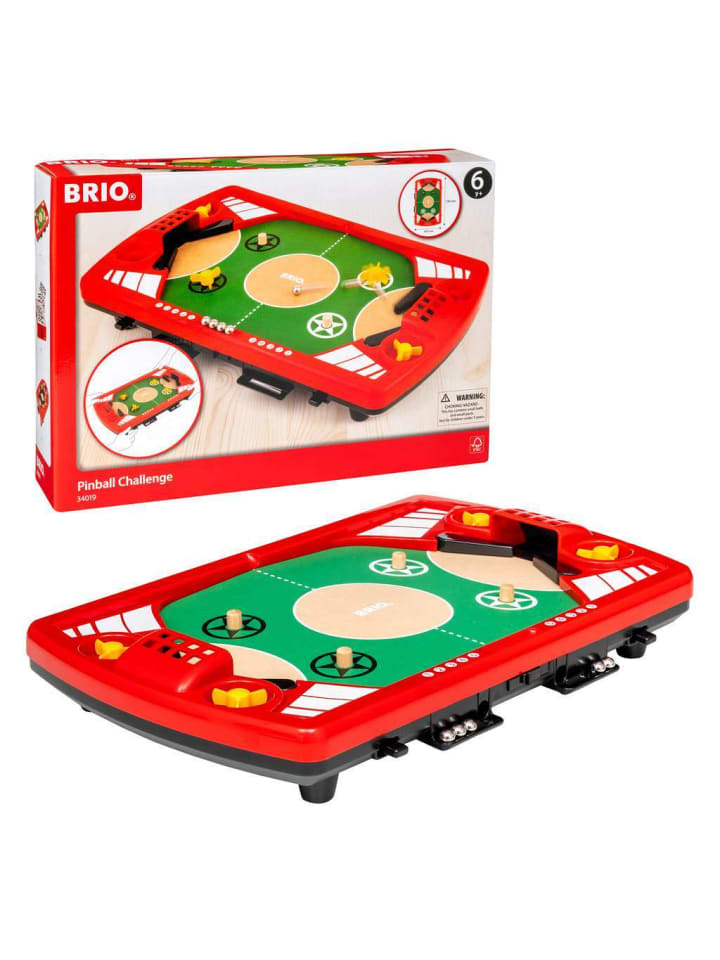 Настольный футбол и пинбол Brio Action Game Table Football в красочном исполнении
Настольный футбол и пинбол Brio Action Game Table Football в красочном исполнении