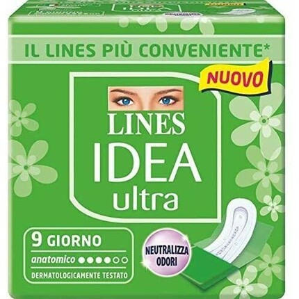Lines Idee Ultra Anatomical, 9 шт. 
Lines Idee Ultra Anatomical, 9 шт.