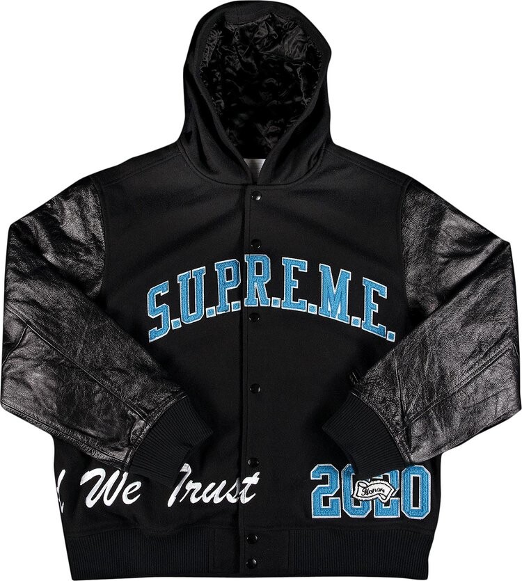 Куртка Supreme King Hooded Varsity Jacket 'Black', черный
Куртка Supreme King Hooded Varsity Jacket 'Black', черный