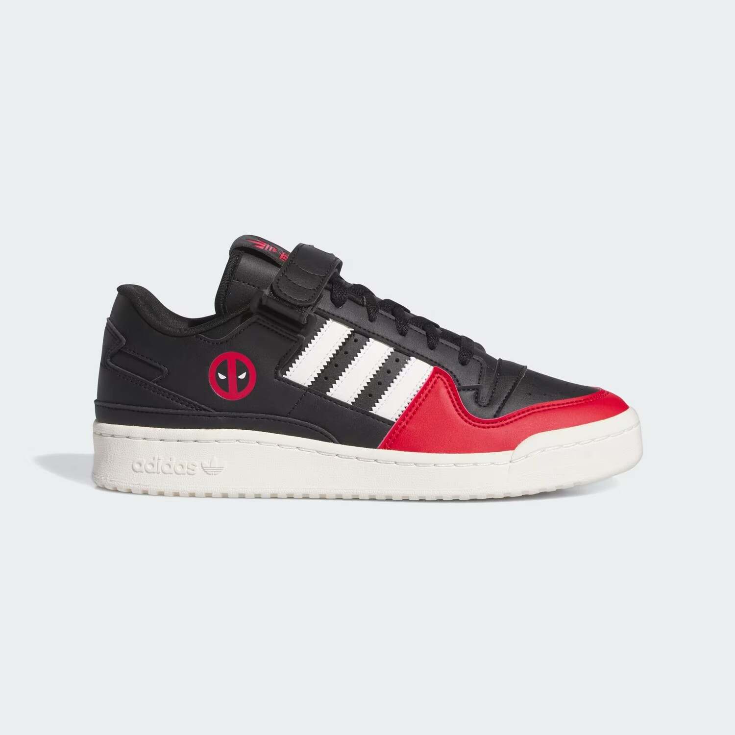 Кроссовки Adidas Forum Low x Marvel 'Deadpool', черный/красный
Кроссовки Adidas Forum Low x Marvel 'Deadpool', черный/красный