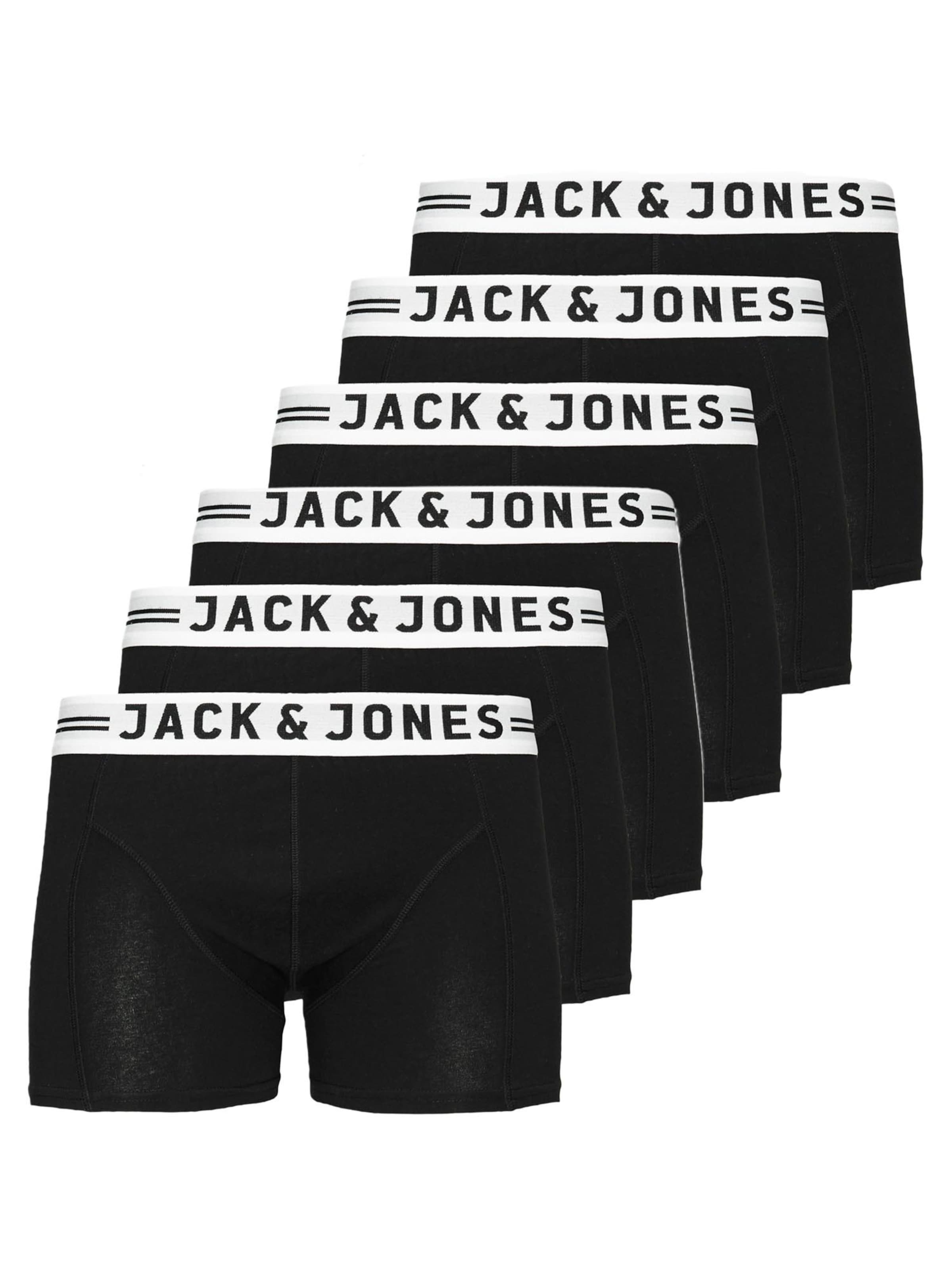 JACK & JONES Боксеры 'Sense' в крапчатом черном цвете
JACK & JONES Боксеры 'Sense' в крапчатом черном цвете