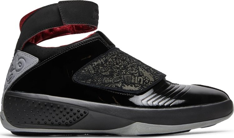 Кроссовки Air Jordan 20 OG Stealth 2005, черный 
Кроссовки Air Jordan 20 OG Stealth 2005, черный