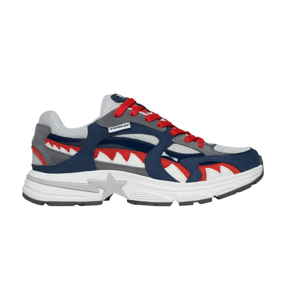 Кроссовки Bape Shark Sta M1 Country Pack - France, темно-синий/белый/красный
Кроссовки Bape Shark Sta M1 Country Pack - France, темно-синий/белый/красный