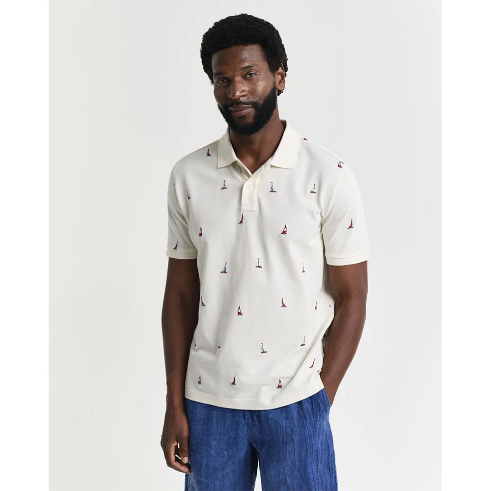 Поло с коротким рукавом Gant 2014046, бежевый
Поло с коротким рукавом Gant 2014046, бежевый