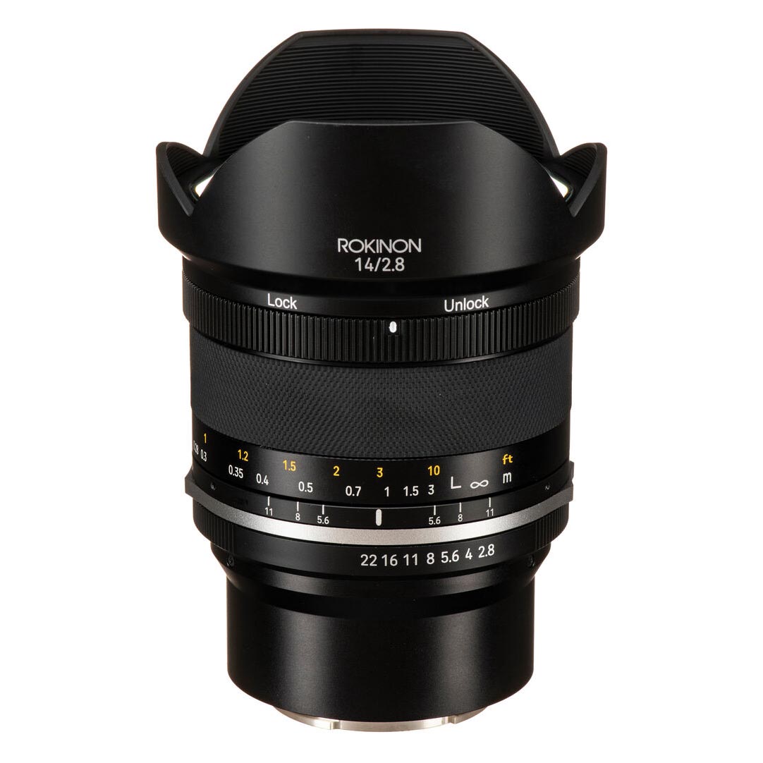 Объектив Rokinon 14mm f/2.8 Series II, Sony E Mount, черный
Объектив Rokinon 14mm f/2.8 Series II, Sony E Mount, черный