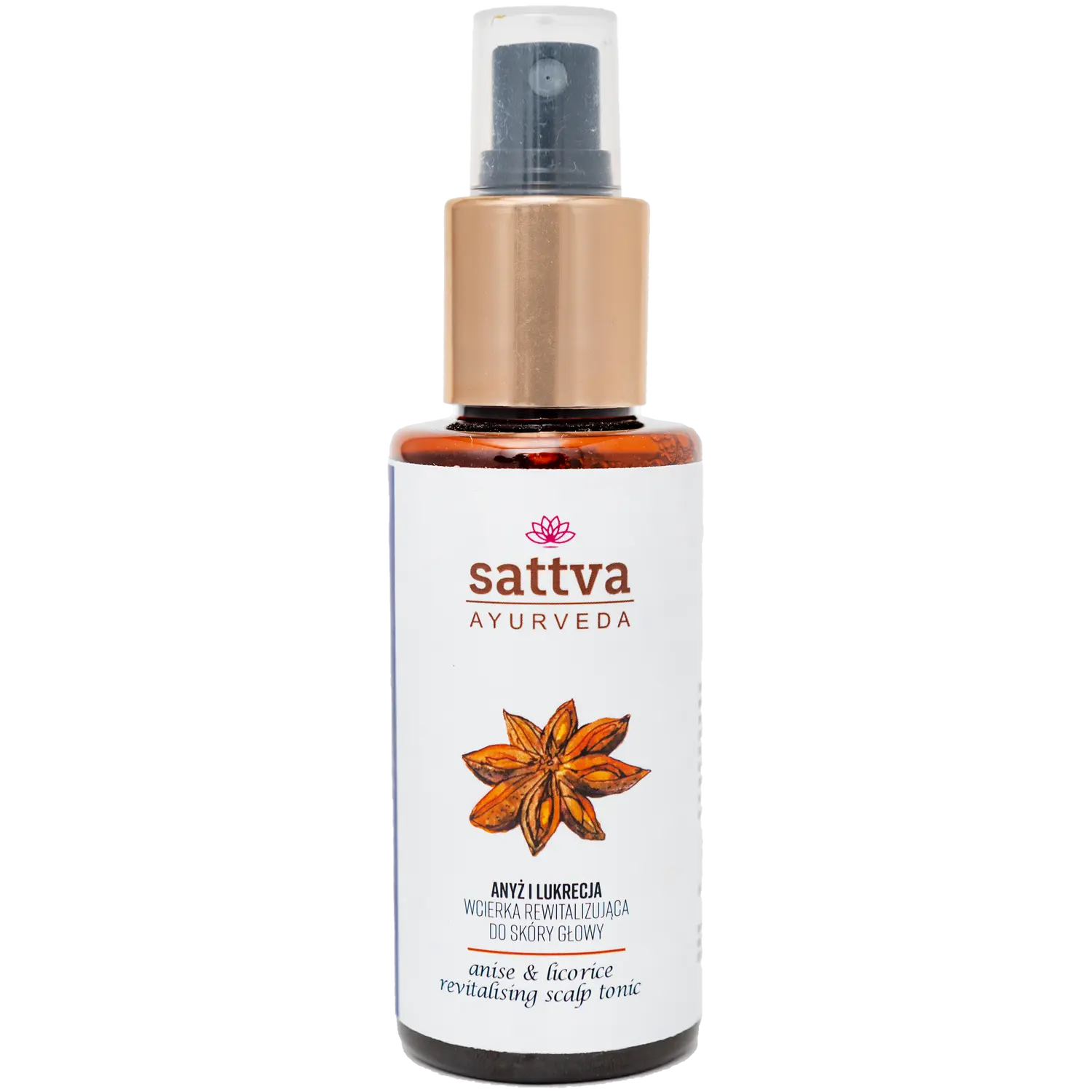 Sattva Anyż i lukrecja восстанавливающий лосьон для кожи головы и волос, 100 мл
Sattva Anyż i lukrecja восстанавливающий лосьон для кожи головы и волос, 100 мл