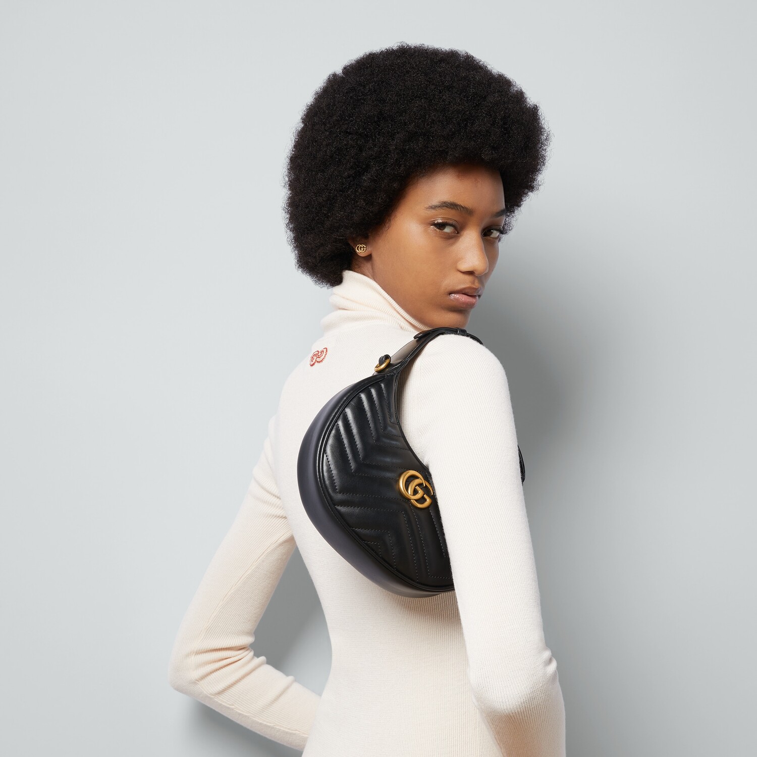 Сумка Gucci GG Marmont Half-Moon-Shaped Mini, черный
Сумка Gucci GG Marmont Half-Moon-Shaped Mini, черный