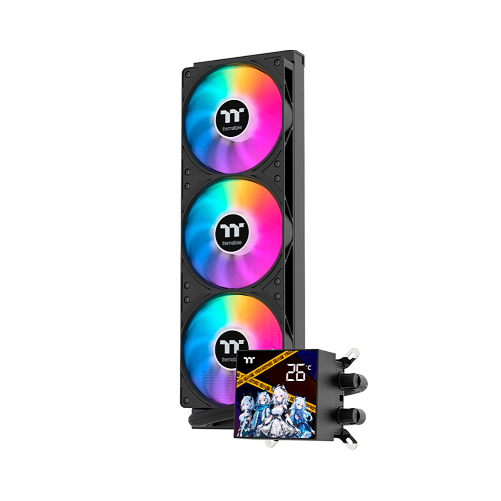 Система водяного охлаждения Thermaltake Steel Shadow Frost 360, черный
Система водяного охлаждения Thermaltake Steel Shadow Frost 360, черный