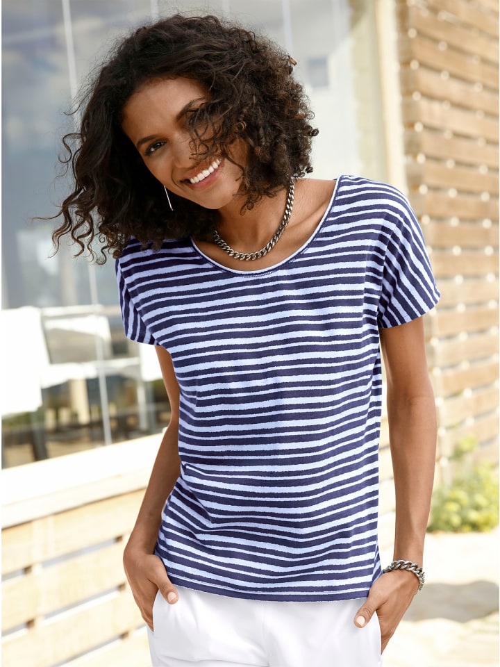 Футболка в темно-синюю полоску WITT WEIDEN
Футболка в темно-синюю полоску WITT WEIDEN