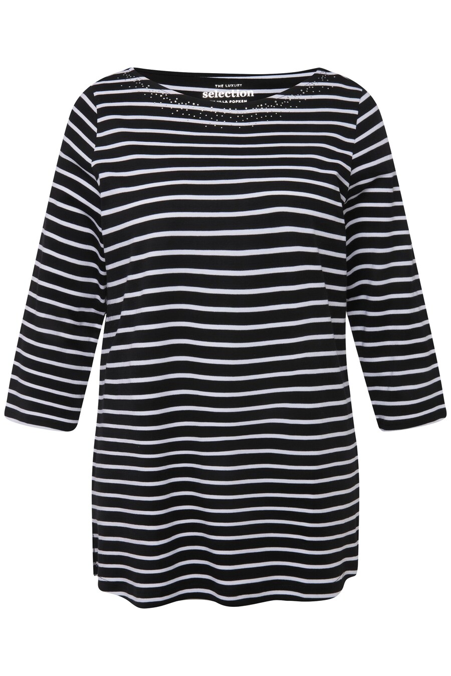 Рубашка Ulla Popken, черный 
Рубашка Ulla Popken, черный