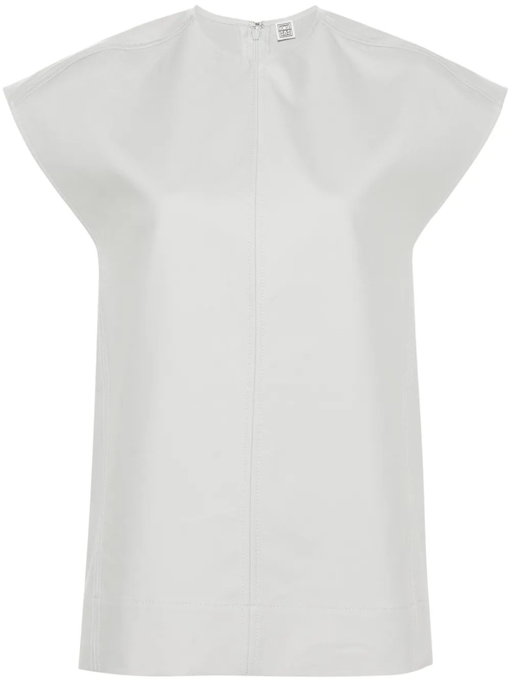 Топ с рукавами кап TOTEME, синий
Топ с рукавами кап TOTEME, синий