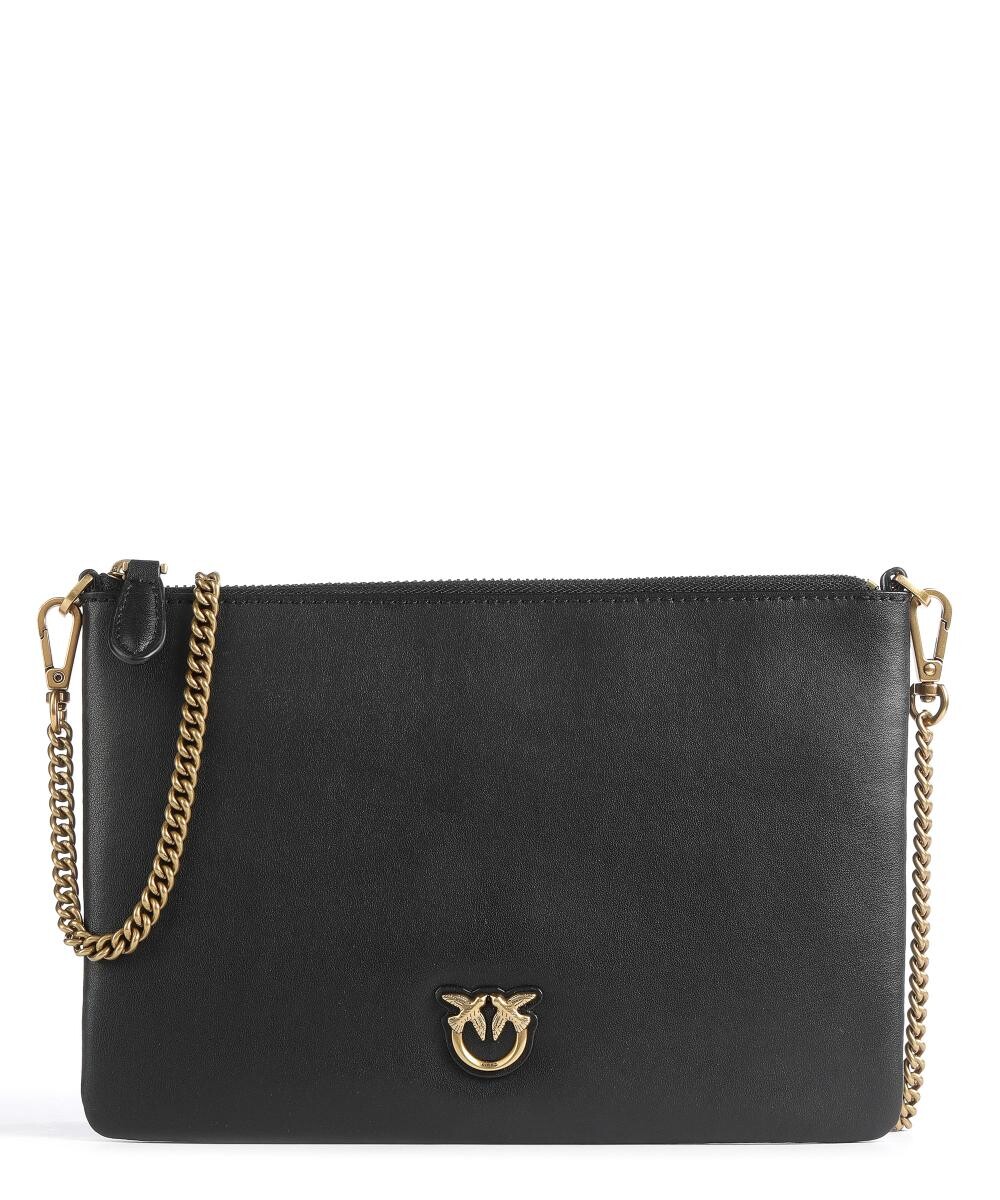 Сумка через плечо Flat Classic из мелкозернистой яловой кожи. Pinko, черный
Сумка через плечо Flat Classic из мелкозернистой яловой кожи. Pinko, черный