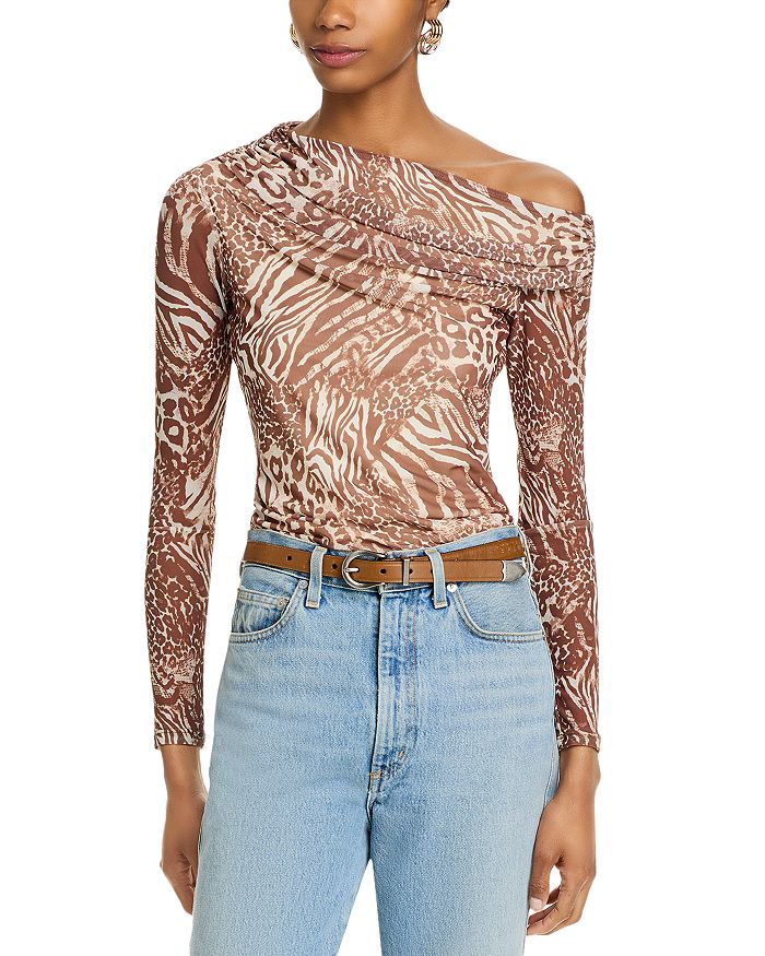 Асимметричный топ Barry AFRM, коричневый
Асимметричный топ Barry AFRM, коричневый