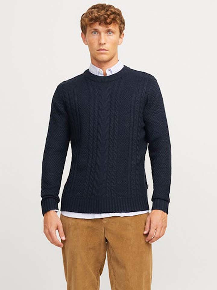 Пуловер Jack & Jones Pullover, темно-синий
Пуловер Jack & Jones Pullover, темно-синий