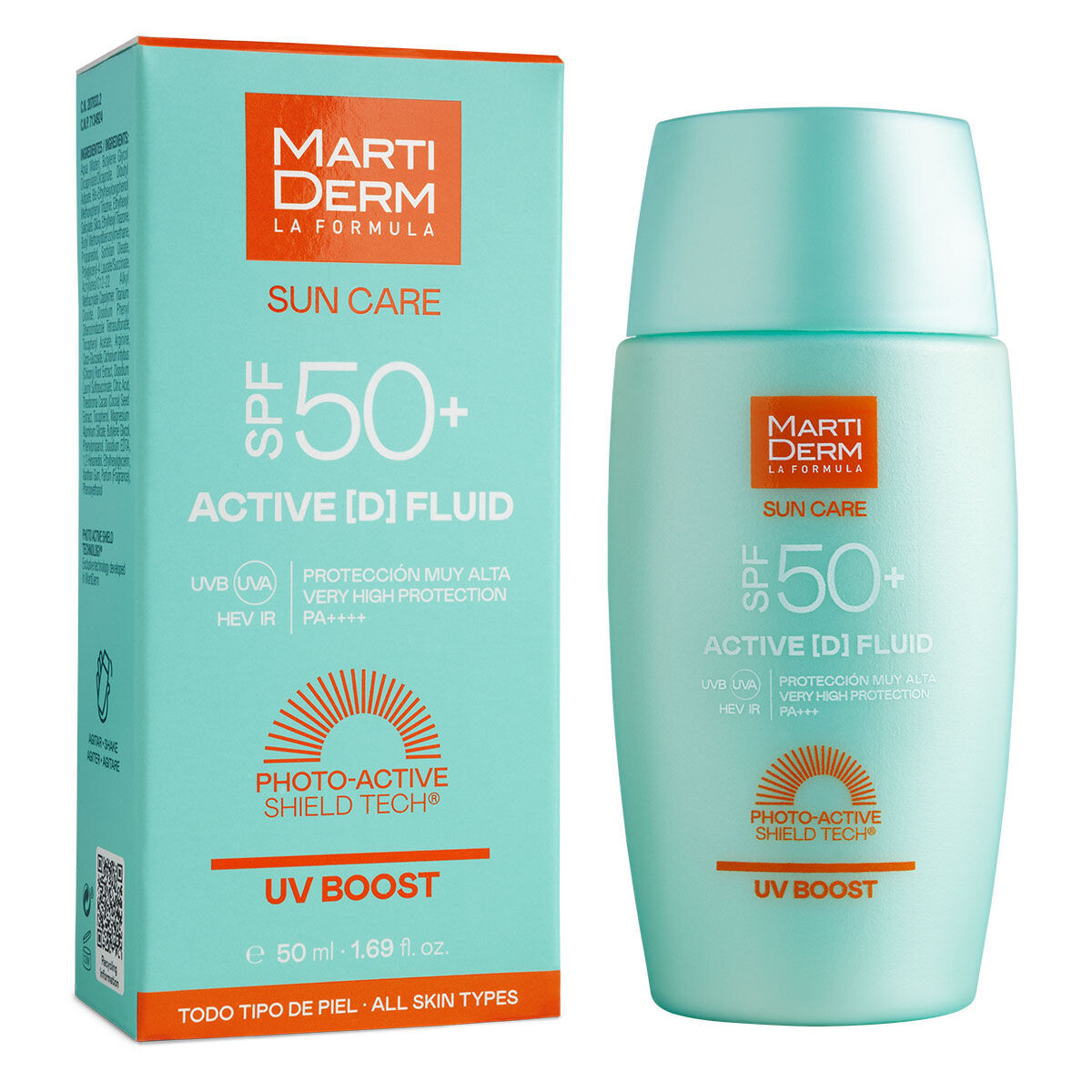 Флюид для лица с солнцезащитным кремом spf50 Martiderm Sun Care Spf50+ Actived Fluid 50Ml, 50 мл
Флюид для лица с солнцезащитным кремом spf50 Martiderm Sun Care Spf50+ Actived Fluid 50Ml, 50 мл