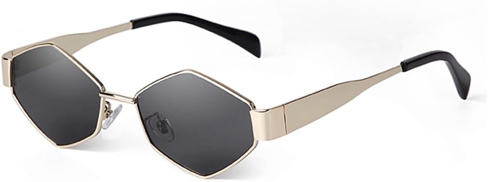 Винтажные панк-солнцезащитные очки в металлической оправе с многоугольными линзами для женщин и мужчин, для вождения, с прозрачными линзами, защита от УФ-излучения UV400 LANGSER, C2 Gold Gray
Винтажные панк-солнцезащитные очки в металлической оправе с многоугольными линзами для женщин и мужчин, для вождения, с прозрачными линзами, защита от УФ-излучения UV400 LANGSER, C2 Gold Gray