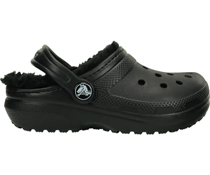 Классические сабо на подкладке Crocs детские, цвет Black / Black
Классические сабо на подкладке Crocs детские, цвет Black / Black