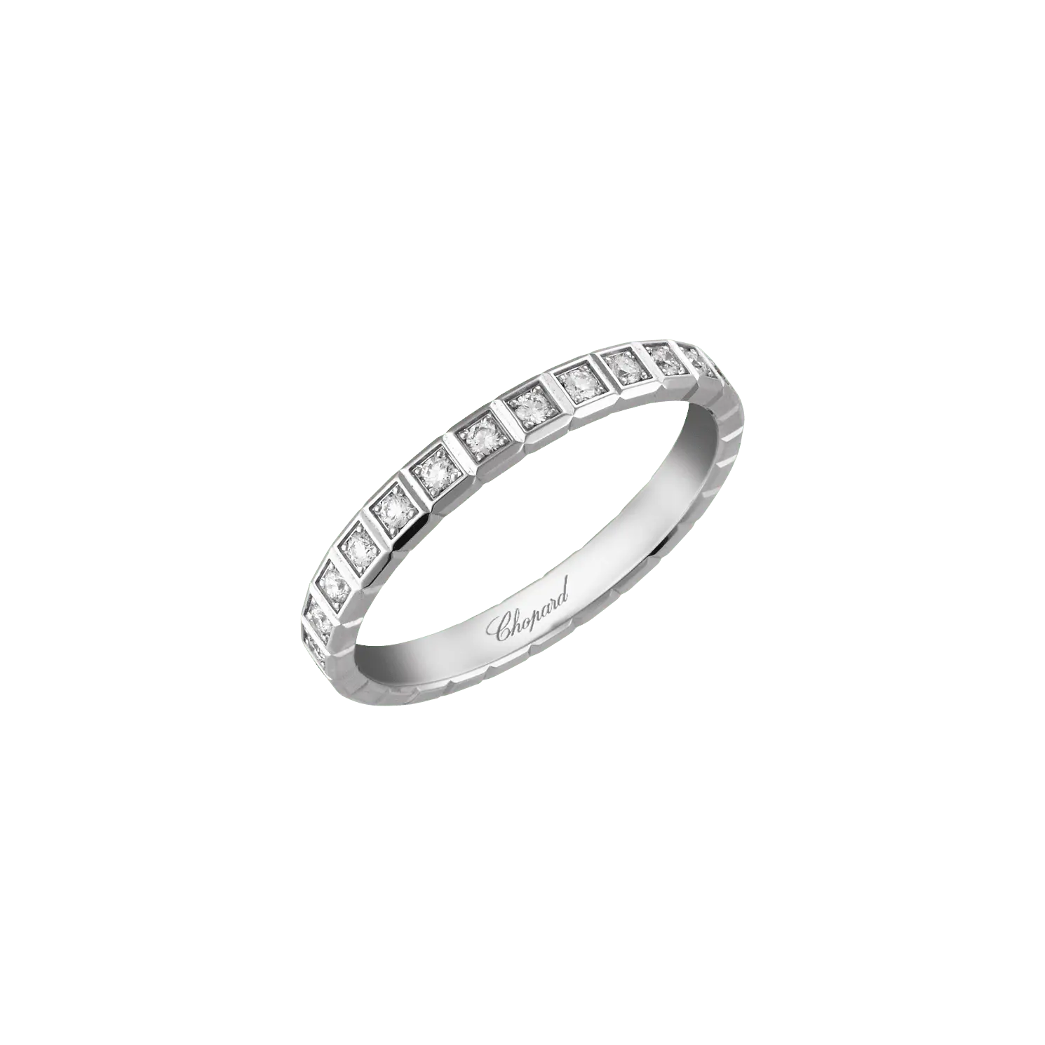 Кольцо Chopard Ice Cube - Кольцо, белое золото, бриллианты в оправе
Кольцо Chopard Ice Cube - Кольцо, белое золото, бриллианты в оправе