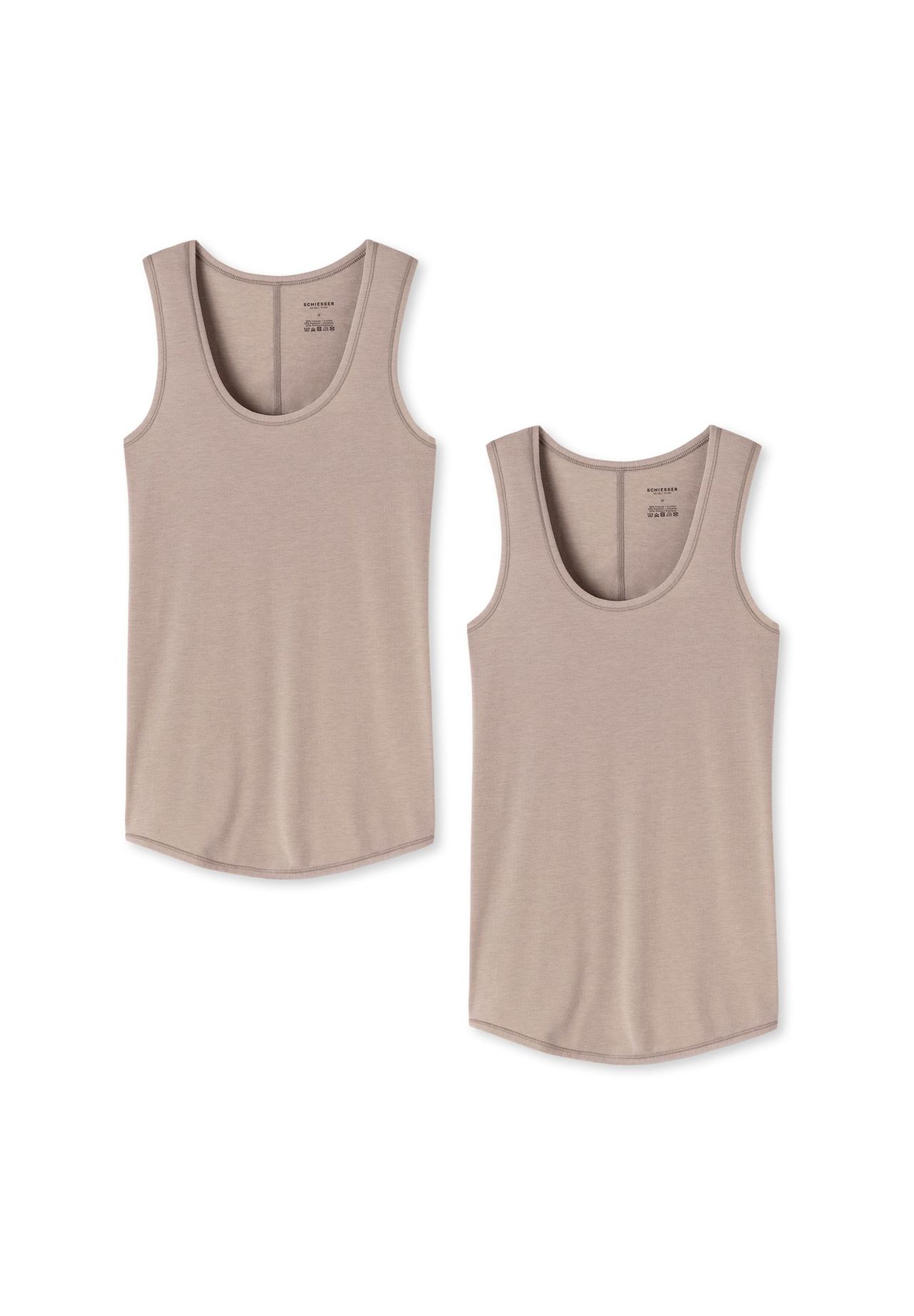 Майка индивидуального покроя SCHIESSER, коричневый
Майка индивидуального покроя SCHIESSER, коричневый