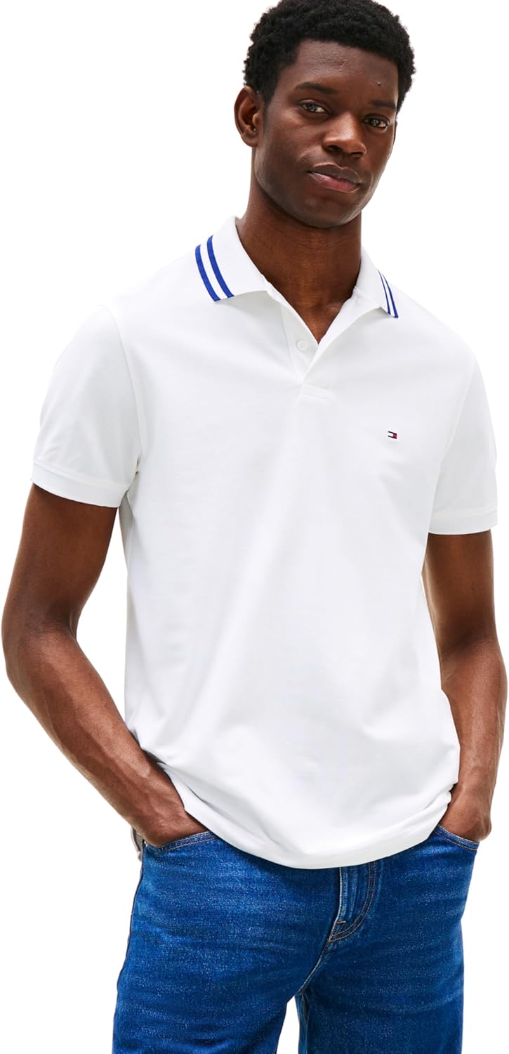 Мужские поло Tommy Hilfiger с коротким рукавом, свободного кроя, с влагоотводящими и эластичными вставками, White Tipped, Белый, Мужские поло Tommy Hilfiger с коротким рукавом, свободного кроя, с влагоотводящими и эластичными вставками, White Tipped
Мужские поло Tommy Hilfiger с коротким рукавом, свободного кроя, с влагоотводящими и эластичными вставками, White Tipped, Белый, Мужские поло Tommy Hilfiger с коротким рукавом, свободного кроя, с влагоотводящими и эластичными вставками, White Tipped