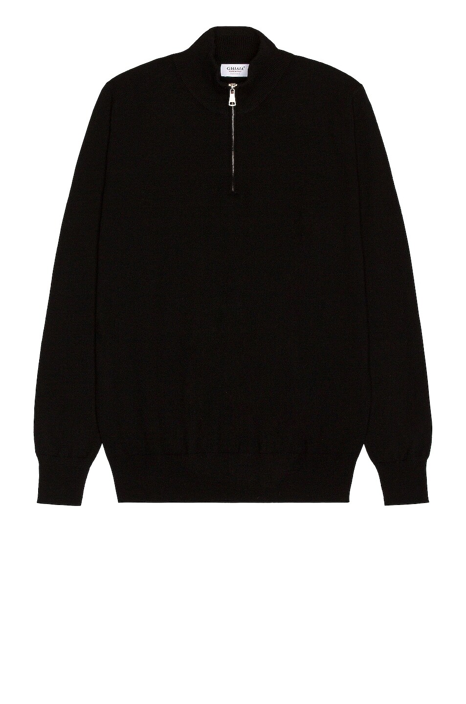 Свитер Ghiaia Cashmere Cashmere Quarter Zip, черный
Свитер Ghiaia Cashmere Cashmere Quarter Zip, черный