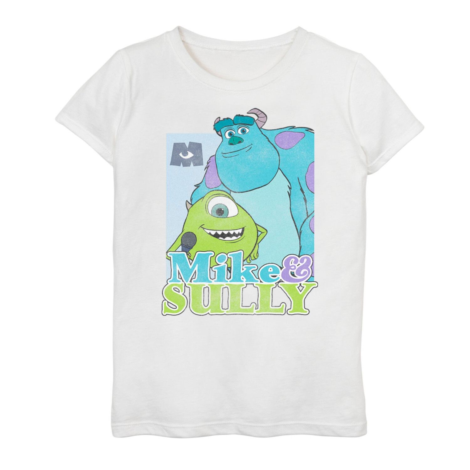 Рабочая футболка с рисунком Майка и Салли для девочек 7–16 лет Disney/Pixar's Monsters, Inc. Licensed Character
Рабочая футболка с рисунком Майка и Салли для девочек 7–16 лет Disney/Pixar's Monsters, Inc. Licensed Character