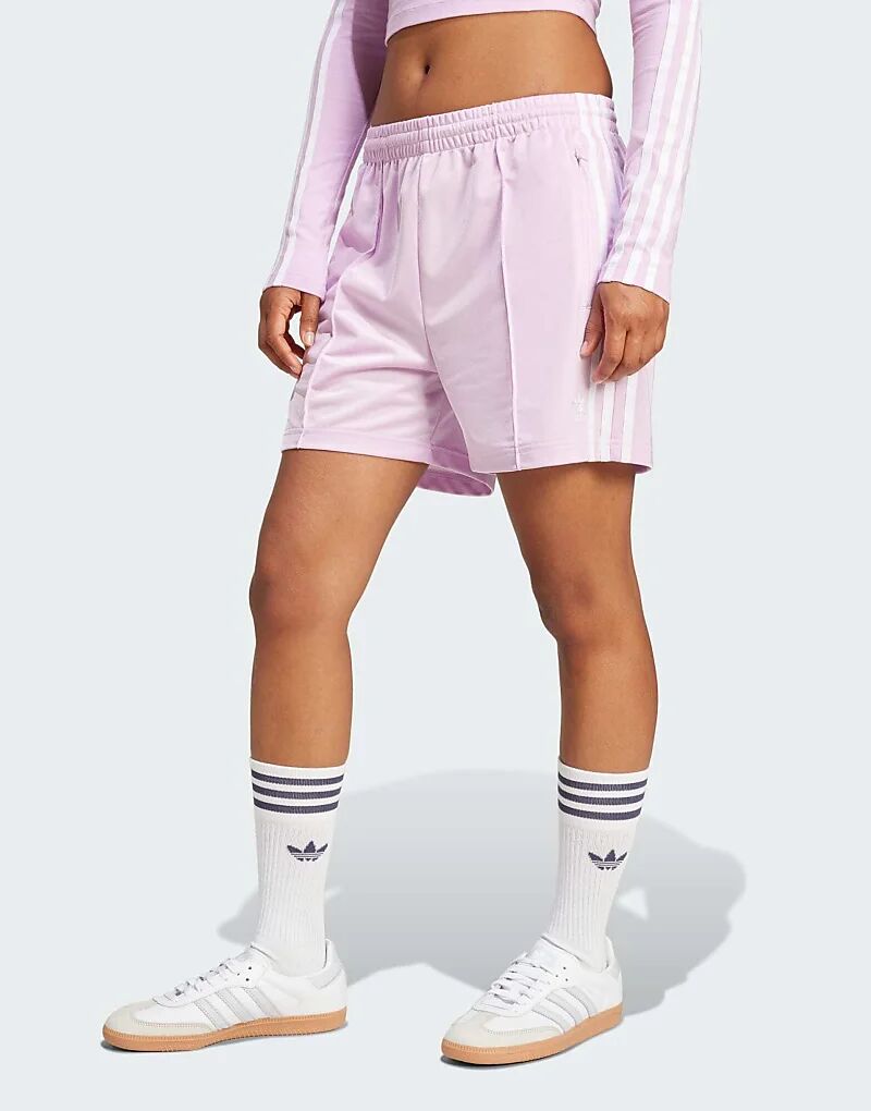 Шорты Firebird фиолетового цвета adidas Originals
Шорты Firebird фиолетового цвета adidas Originals
