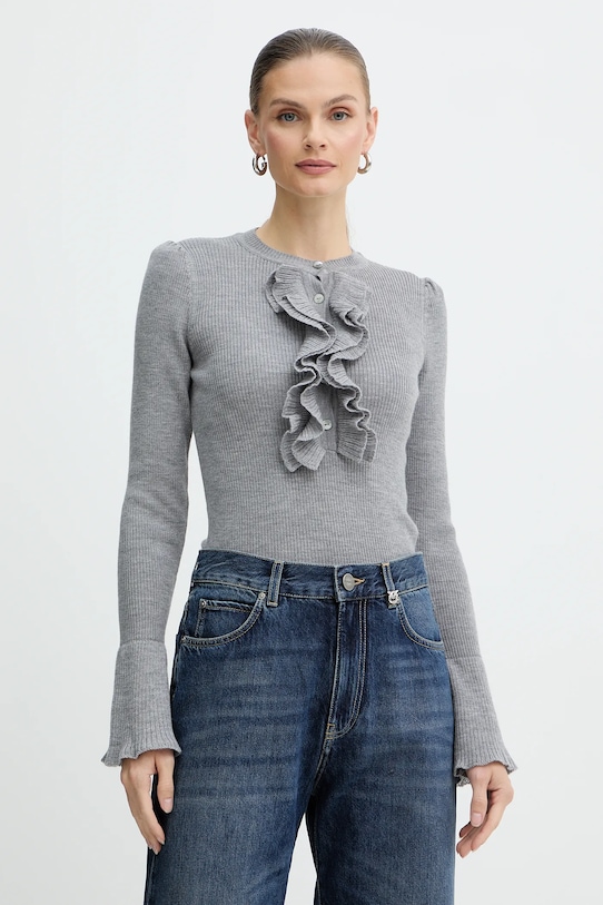 Шерстяной свитер Luisa Spagnoli, серый
Шерстяной свитер Luisa Spagnoli, серый