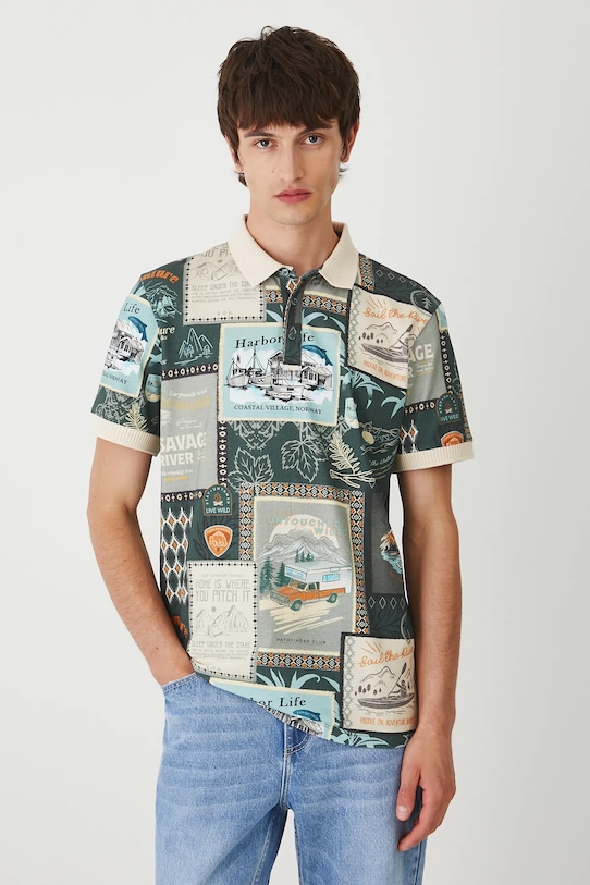 Поло Medicine, мультиколор 
Поло Medicine, мультиколор