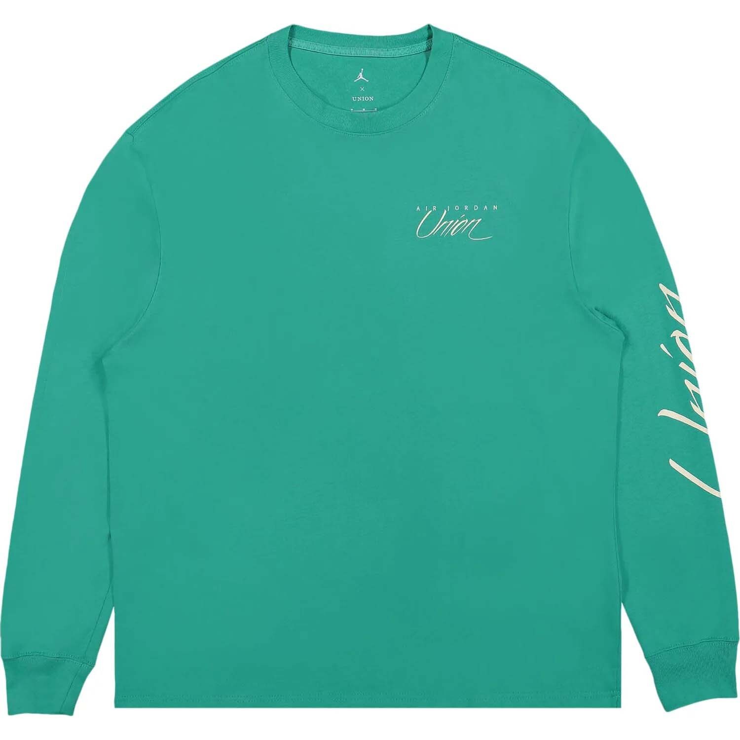 Лонгслив Nike Air Jordan x Union, зеленый
Лонгслив Nike Air Jordan x Union, зеленый