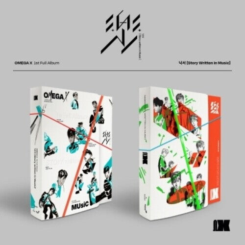 CD диск Omega X: Story Written In Music - incl. 112pg Photobook, Bookmark, Hologram Photocard, Unit Photocard + Poster
CD диск Omega X: Story Written In Music - incl. 112pg Photobook, Bookmark, Hologram Photocard, Unit Photocard + Poster