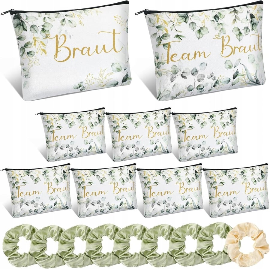 Набор свадебных дорожных косметичек 9 шт. Ylinge
Набор свадебных дорожных косметичек 9 шт. Ylinge