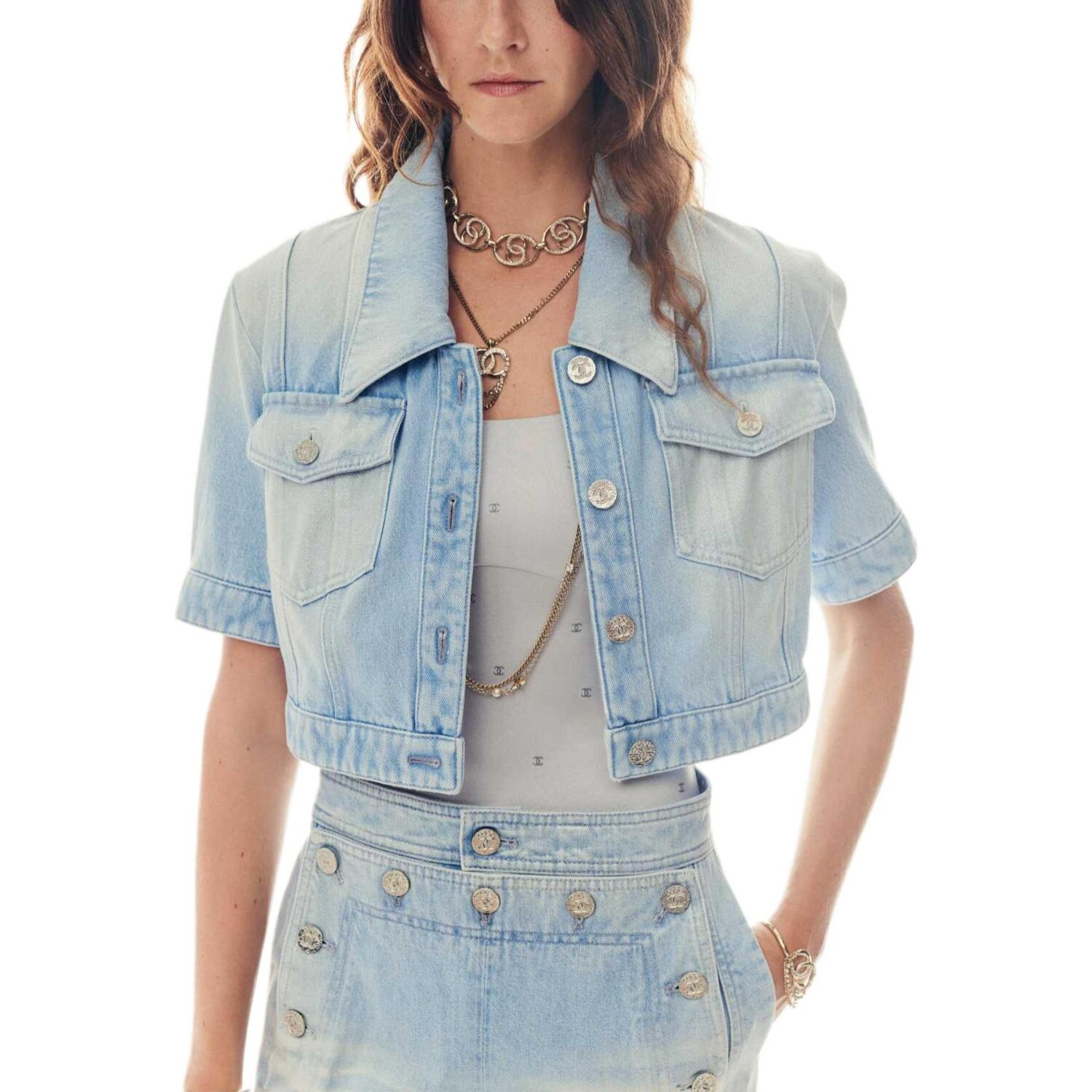 Джинсовая куртка женская синяя Chanel, Синий, Джинсовая куртка женская синяя Chanel
Джинсовая куртка женская синяя Chanel, Синий, Джинсовая куртка женская синяя Chanel