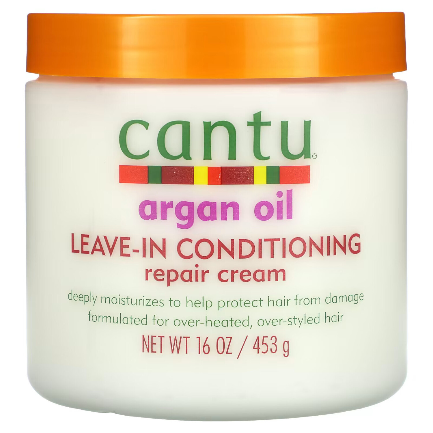 Cantu, Argan Oil, Несмываемый восстанавливающий крем-кондиционер, 16 унций (453 г)
Cantu, Argan Oil, Несмываемый восстанавливающий крем-кондиционер, 16 унций (453 г)