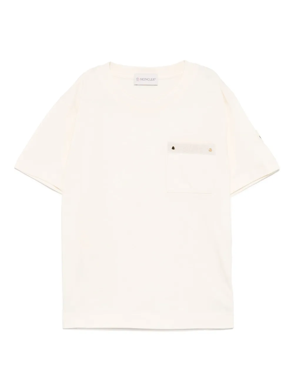 Футболка с короткими рукавами Moncler Enfant, нейтральный
Футболка с короткими рукавами Moncler Enfant, нейтральный