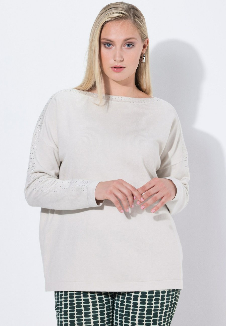 Джемпер Ulla Popken BOAT NECK, Soft Granite/Light Grey
Джемпер Ulla Popken BOAT NECK, Soft Granite/Light Grey