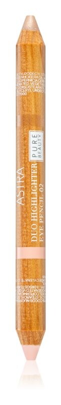 Хайлайтер-карандаш под бровями Astra Make-up Pure Beauty Duo Highlighter, оттенок Peach Crumble 4,2 г
Хайлайтер-карандаш под бровями Astra Make-up Pure Beauty Duo Highlighter, оттенок Peach Crumble 4,2 г
