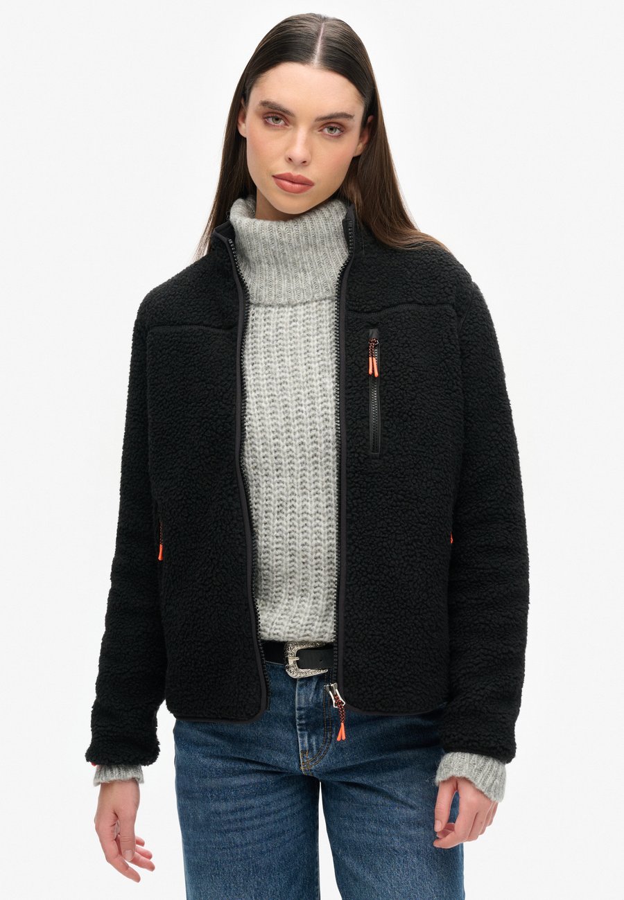 Флисовая куртка Superdry & Co Fleece jacket, Black Black/Black
Флисовая куртка Superdry & Co Fleece jacket, Black Black/Black