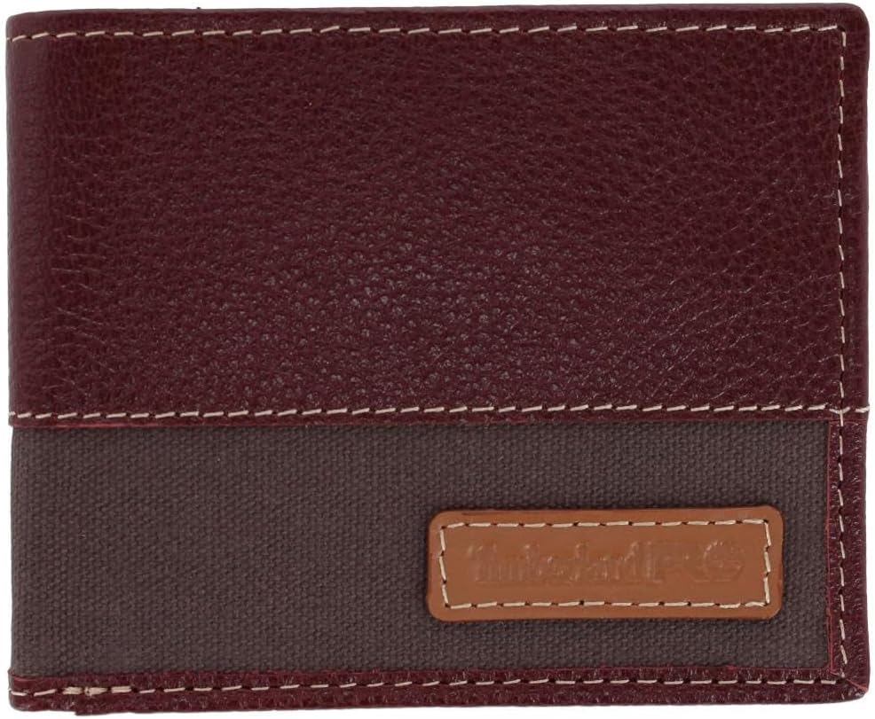 Мужской кошелек-трансфер Timberland Pro из парусины и кожи, Burgundy
Мужской кошелек-трансфер Timberland Pro из парусины и кожи, Burgundy