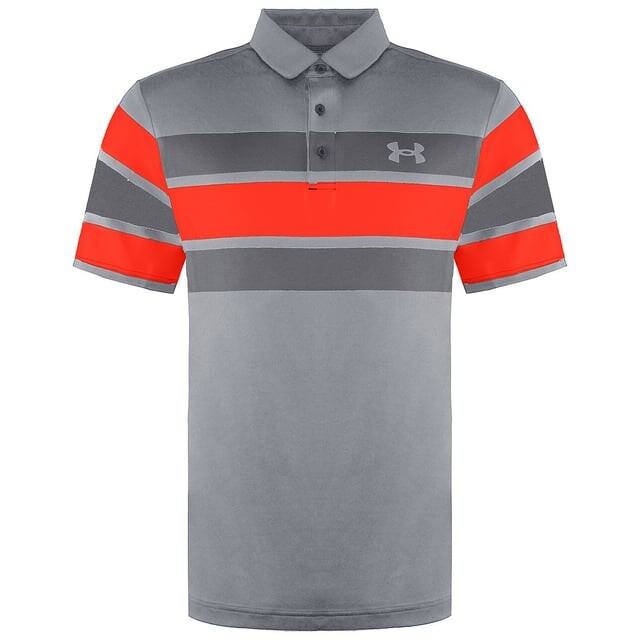 Мужская рубашка-поло Playoff 2 0 серо-оранжевая Under Armour, серый
Мужская рубашка-поло Playoff 2 0 серо-оранжевая Under Armour, серый