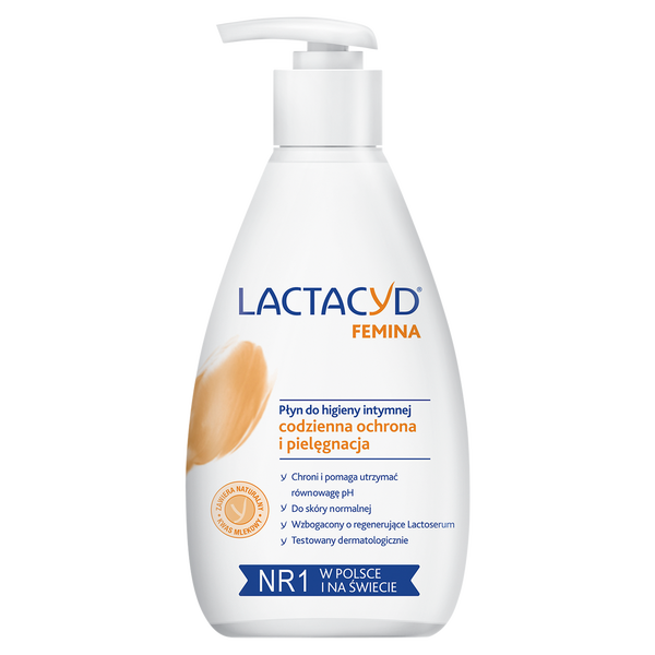 Эмульсия для интимной гигиены, 200 мл Lactacyd Femina
Эмульсия для интимной гигиены, 200 мл Lactacyd Femina